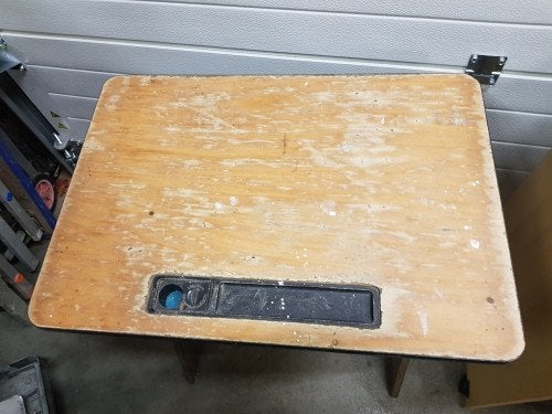 -	Schooltafel, Ophalen of Verzenden