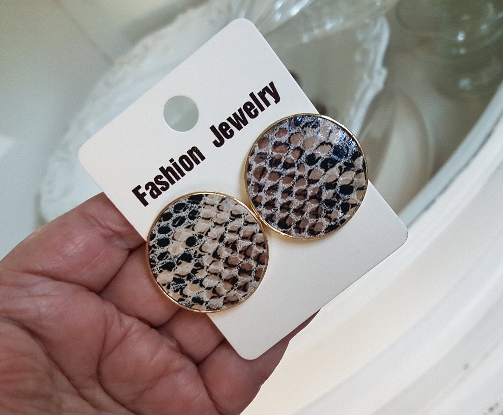 Snake Oorbellen / Oorstekers, Overige materialen, Overige kleuren, Verzenden, Nieuw