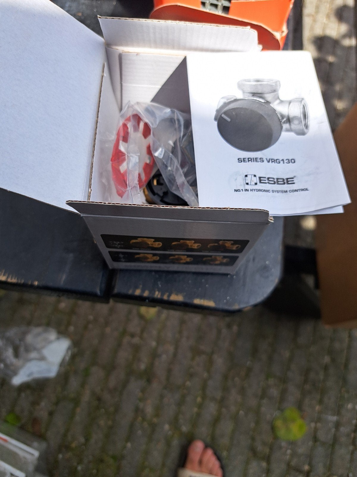 Esbe 3 wegklep regelklep verwarming mengregeling, Doe-het-zelf en Verbouw, Ophalen of Verzenden, Minder dan 60 cm, Radiator, 30 tot 80 cm