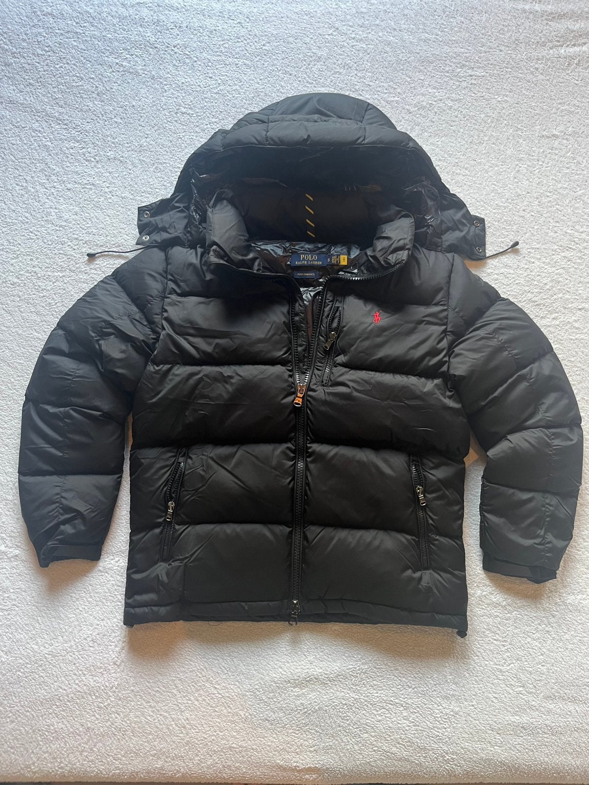 Ralph lauren puffer jas zwart, Verzenden, Nieuw, Maat 46 (S) of kleiner, Zwart