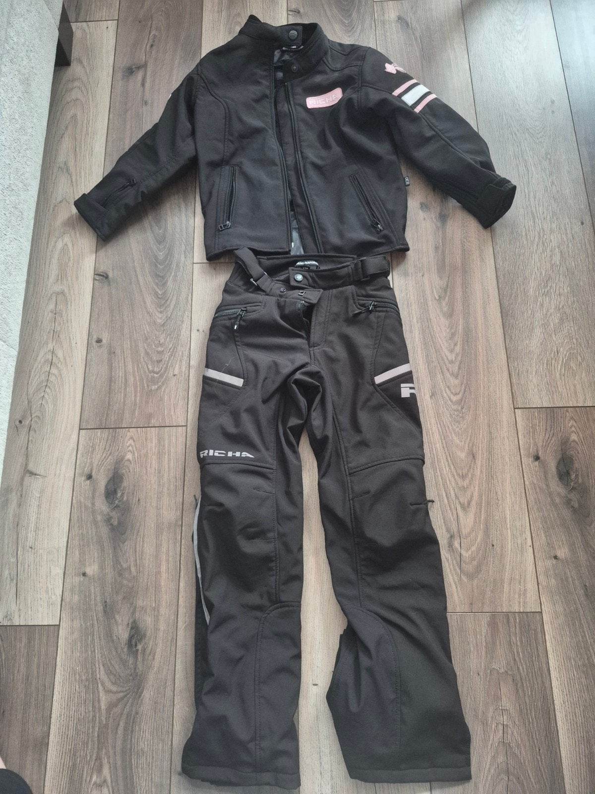 Motorpak jas maat 152 broek maat 128, Motoren, Kinderen, Combipak, Ophalen of Verzenden, Richa