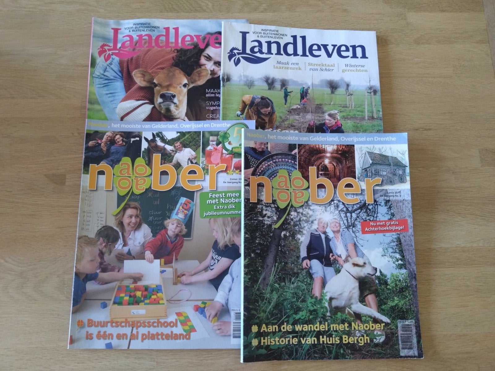 Twee Landleven en twee Noaber tijdschriften., Ophalen of Verzenden, Gelezen