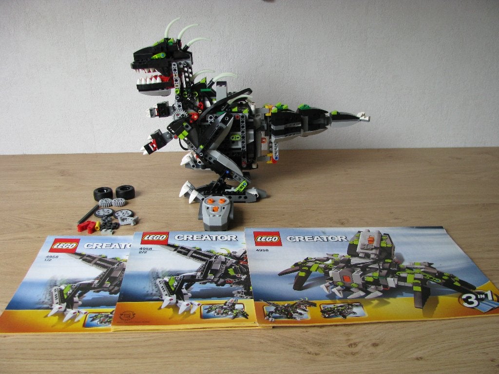Lego Creator - 4958 - Monster Dino, Ophalen, Lego, Zo goed als nieuw, Inclusief instructies