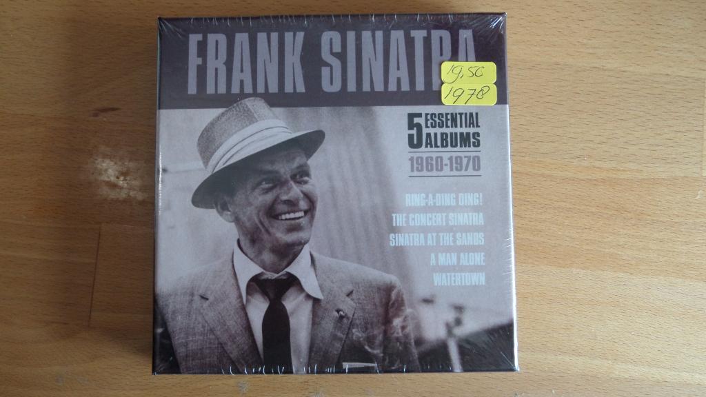 Frank Sinatra 5 Essential Albums 1960-1970 cd box 1978, Ophalen of Verzenden, Nieuw in verpakking