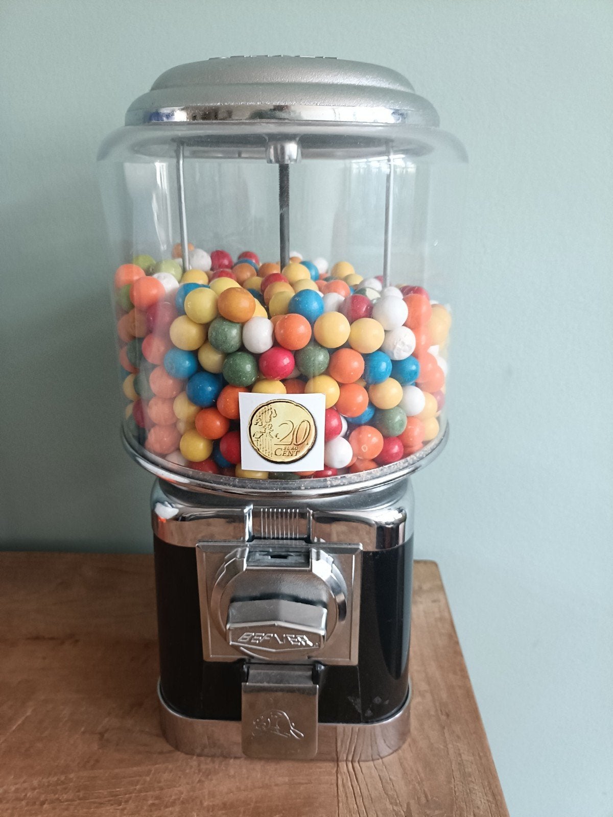 Beaver kauwgomballenmachine, Ophalen, Zo goed als nieuw