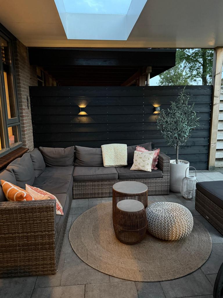 Een zeer nette en complete loungeset., Ophalen, Zo goed als nieuw, Waterbestendig