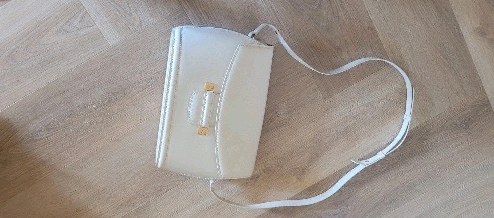 Bally schoudertas crème leer, Ophalen, Zo goed als nieuw, Overige merken, Leer