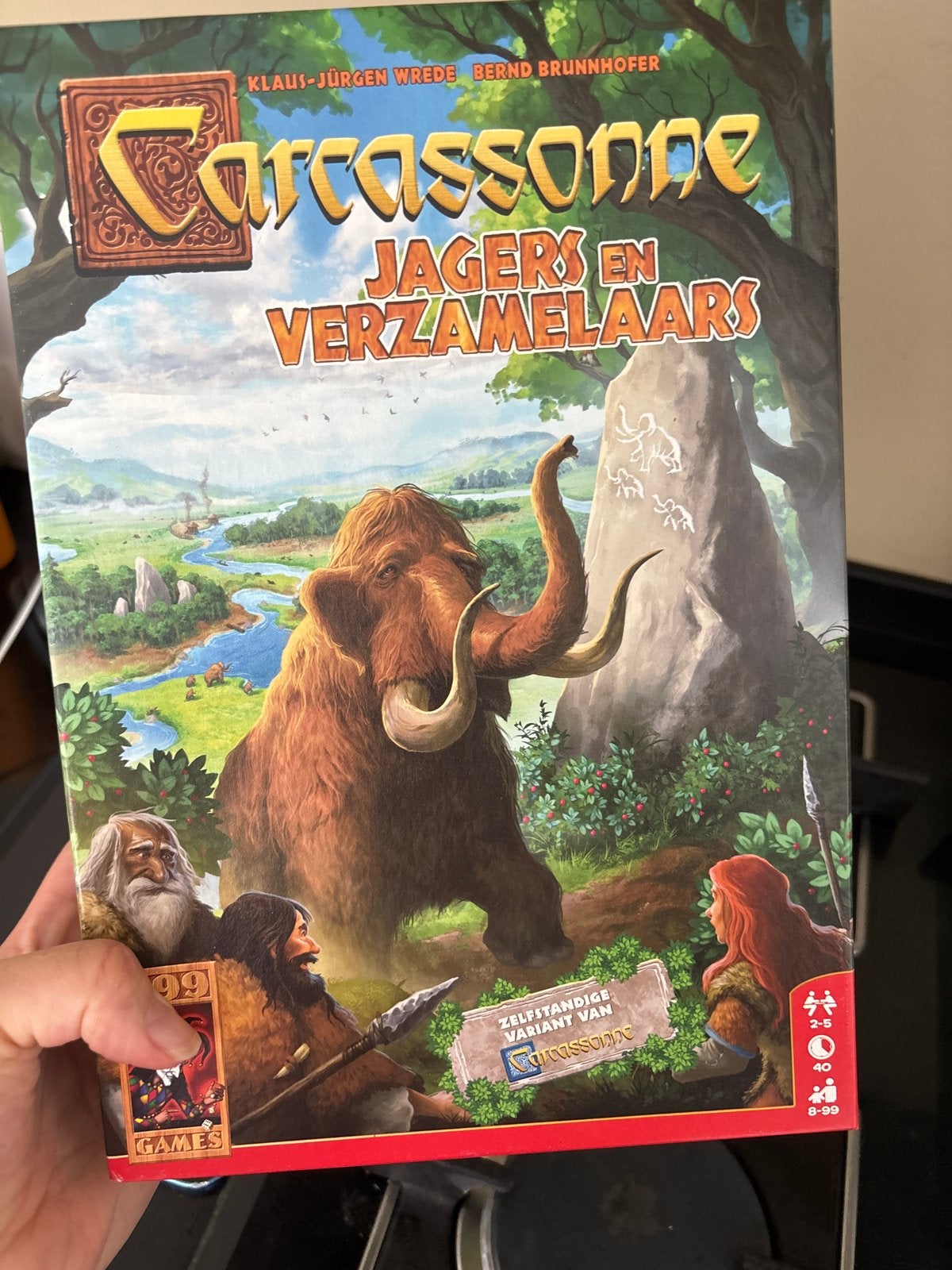 Carcassonne: Jagers en Verzamelaars bordspel, Hobby en Vrije tijd, Gezelschapsspellen | Bordspellen, Drie of vier spelers, Ophalen