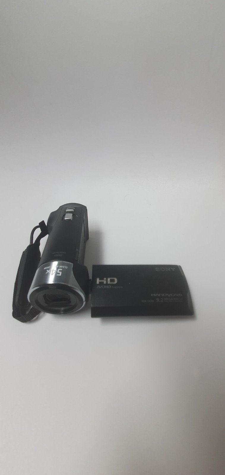 Sony HDR-CX240E HD Handycam Camcorder met 54x zoom, Ophalen of Verzenden, Geheugenkaart, Sony, 20x of meer