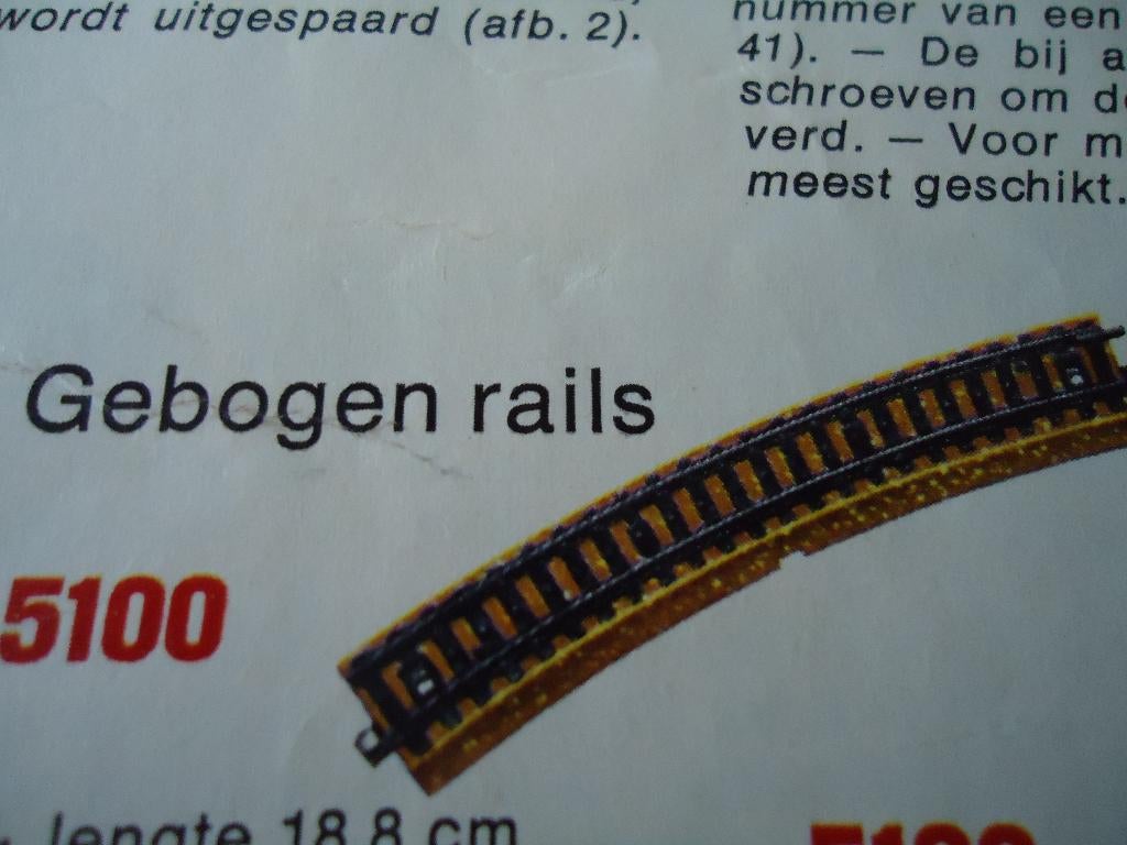 Marklin rails 5100//5120//5105//5200, Ophalen, Wisselstroom, Gebruikt, Rails