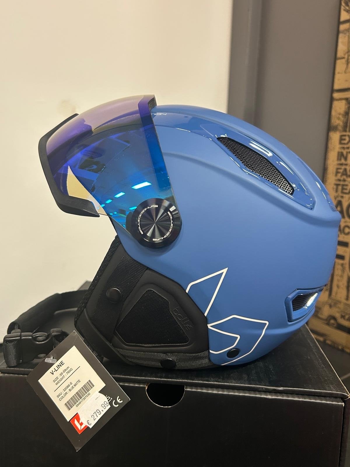 Bolle V-Line Skihelm - Nieuw met Vizier (Maat S), Sport en Fitness, Overige merken, Overige typen, Nieuw, Ophalen of Verzenden