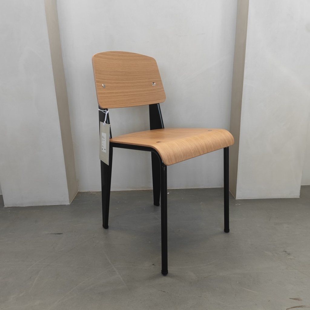Vitra - Standard chair - Jean Prouve- natural oak - stoel, Ophalen of Verzenden