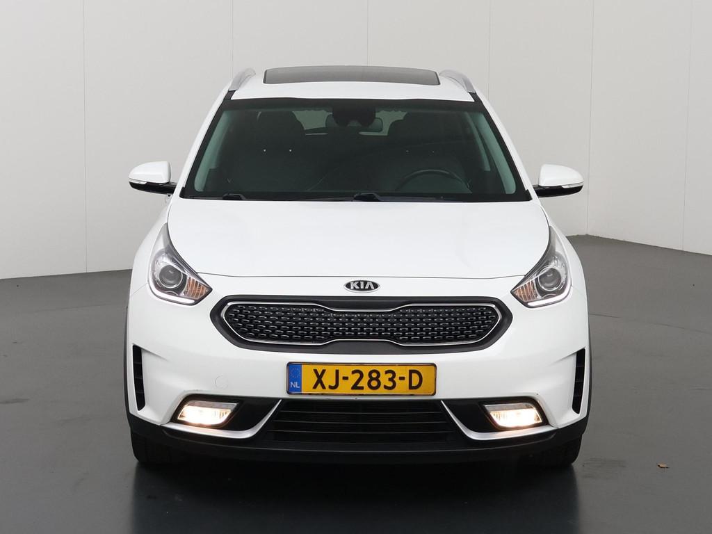 Kia Niro 1.6 GDi Hybrid Design Edition | Trekhaak | Panorama, Auto's, Kia, Lichtsensor, Gebruikt, Euro 6, 2 kWh