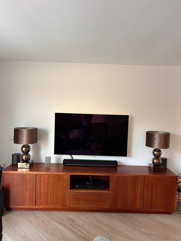 Prachtig TV meubel, Ophalen of Verzenden, Zo goed als nieuw, 200 cm of meer, Minder dan 100 cm