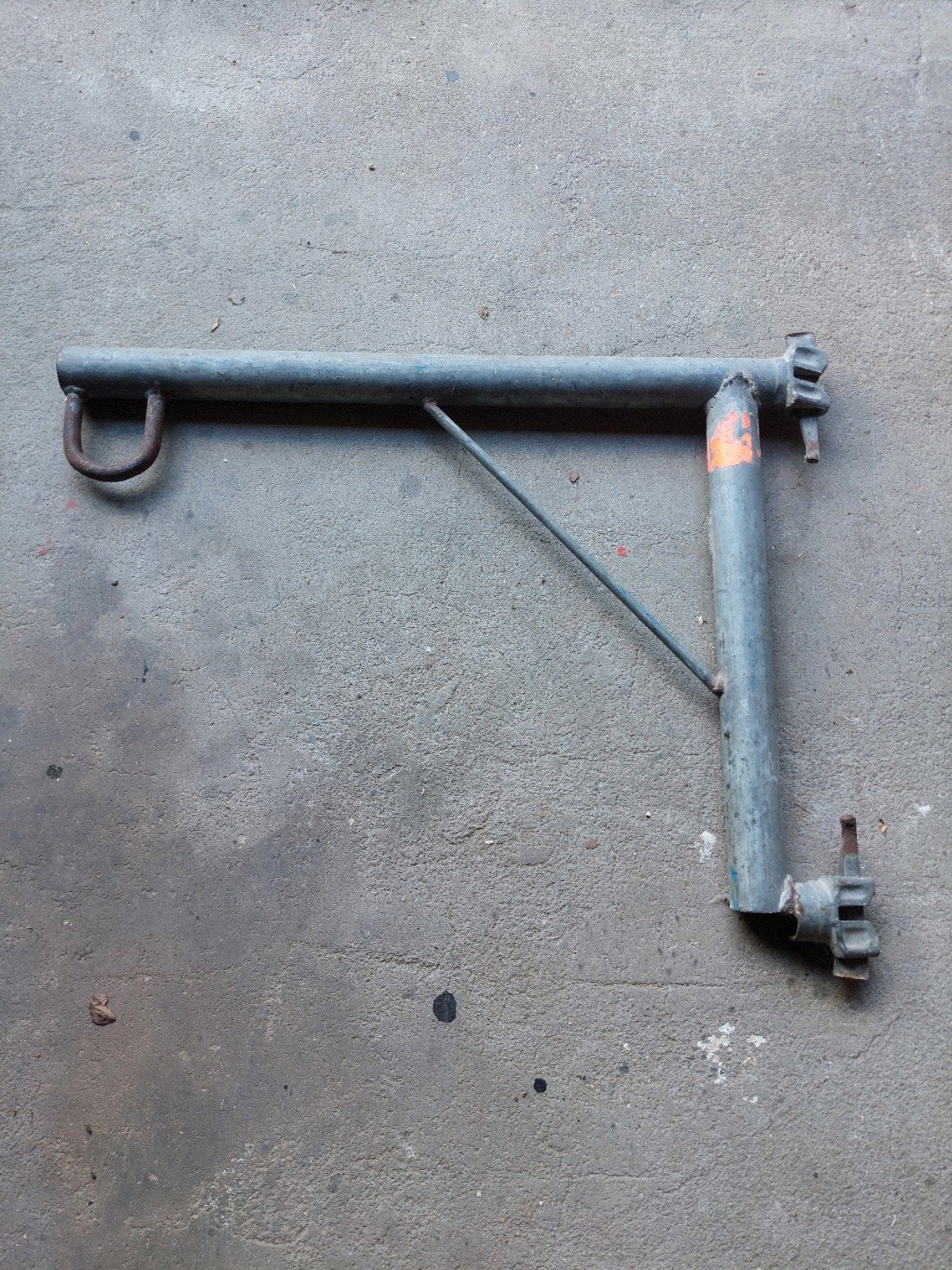Takel voor Layher steiger., Doe-het-zelf en Verbouw, Ophalen of Verzenden, Zo goed als nieuw, Gevelsteiger, Minder dan 2 meter