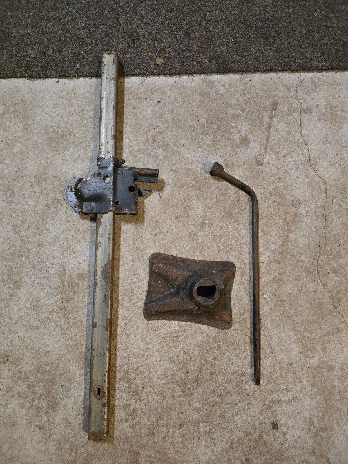 Krik voor Amerikaanse oldtimer auto - Werkt goed, Ophalen, Gebruikt, Mechanisch, Schaarkrik