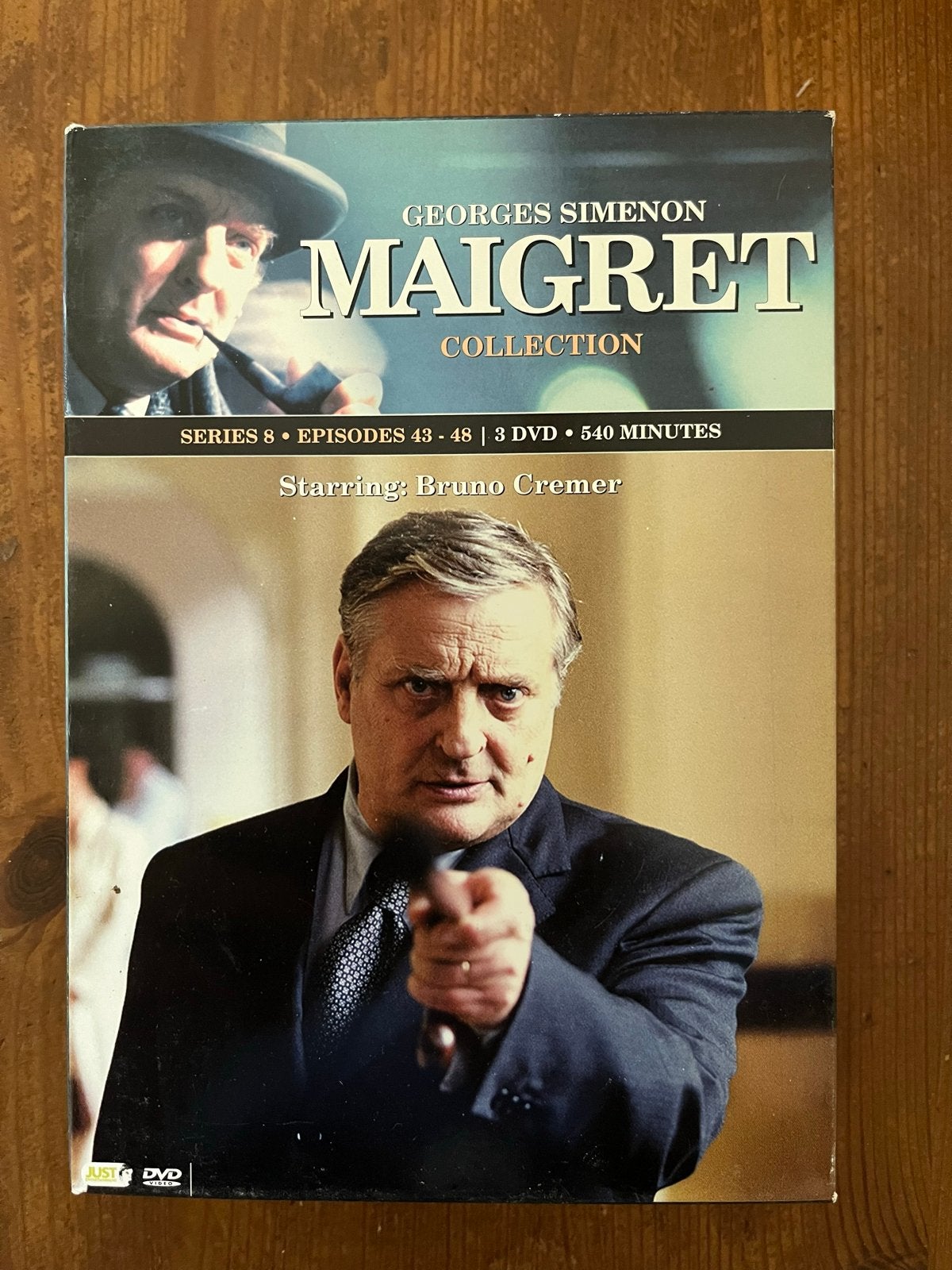 Georges Simenon Maigret Collection Serie 8 (3 DVD), Gebruikt, Nederlands, Ophalen of Verzenden, Frans