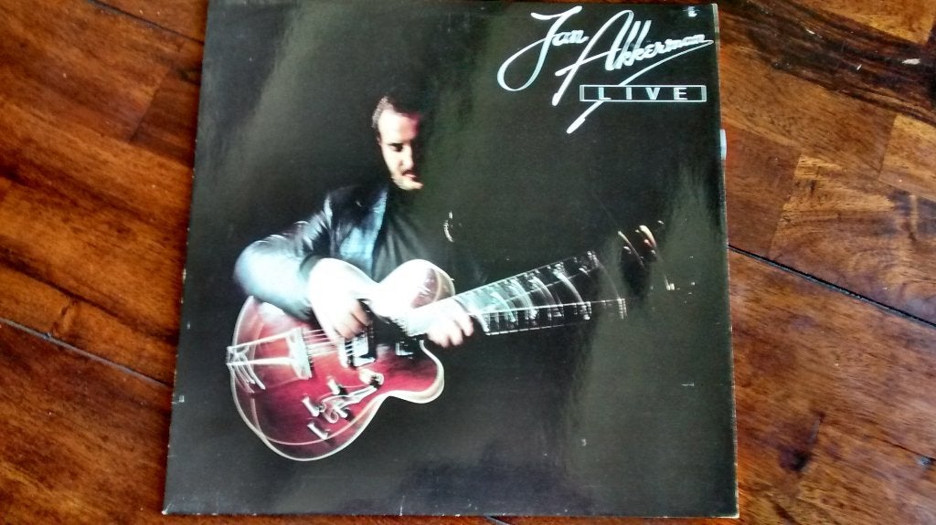 LP - Jan Akkerman Live op Wit Vinyl, Ophalen of Verzenden, Zo goed als nieuw, Jazz, LP