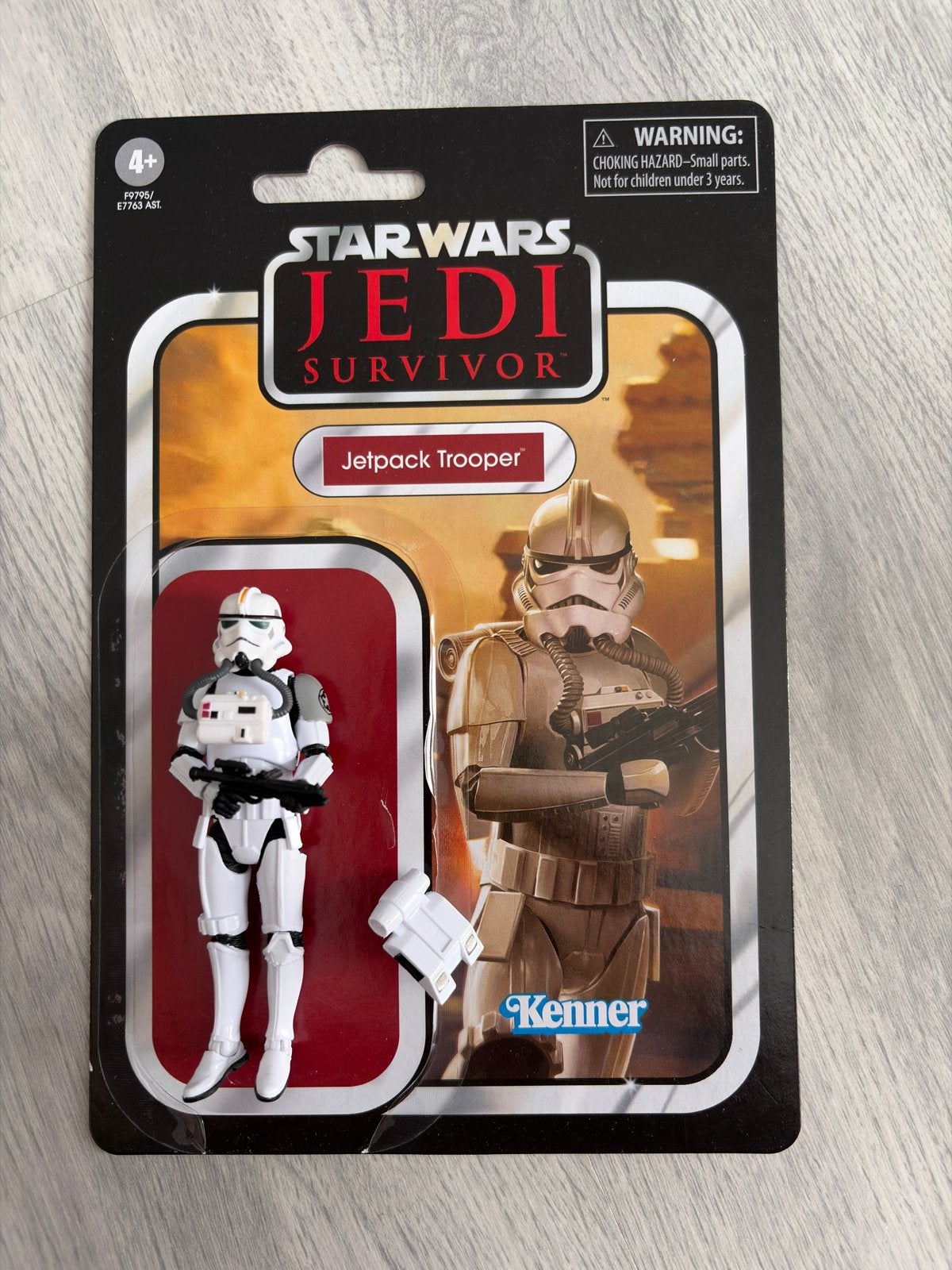 Star Wars Jedi Survivor Jetpack Trooper actiefiguur, Kinderen en Baby's, Speelgoed | Actiefiguren, Ophalen of Verzenden, Zo goed als nieuw