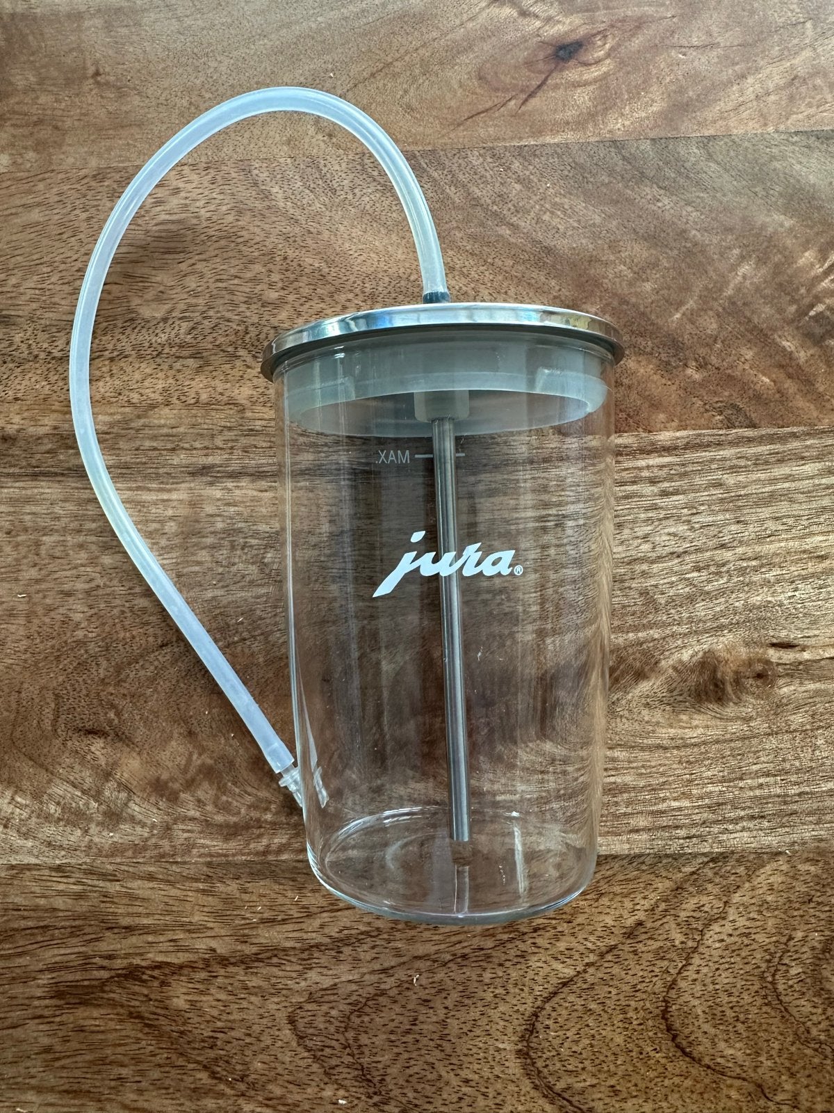 Jura Glazen Melkreservoir - Zo goed als nieuw, Ophalen, Zo goed als nieuw, Overige modellen