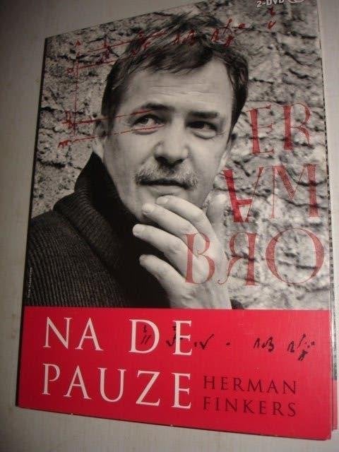 Herman Finkers- Na de pauze- BOX- 2-DVD- (NIEUW), Stand-up of Theatershow, Verzenden, Alle leeftijden, Digipak