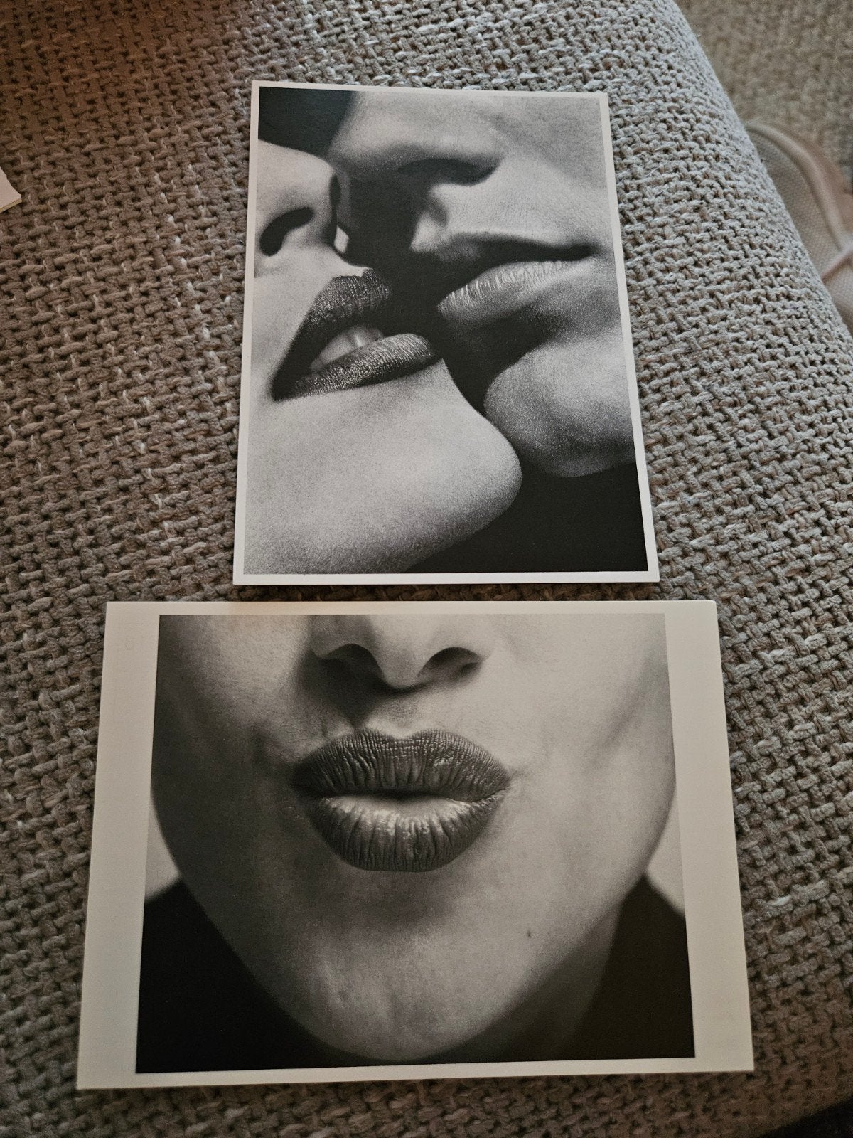 2 Vintage Ansichtkaarten: Koos Breukel & Helmut Newton, Ophalen of Verzenden, 1980 tot heden, Ongelopen
