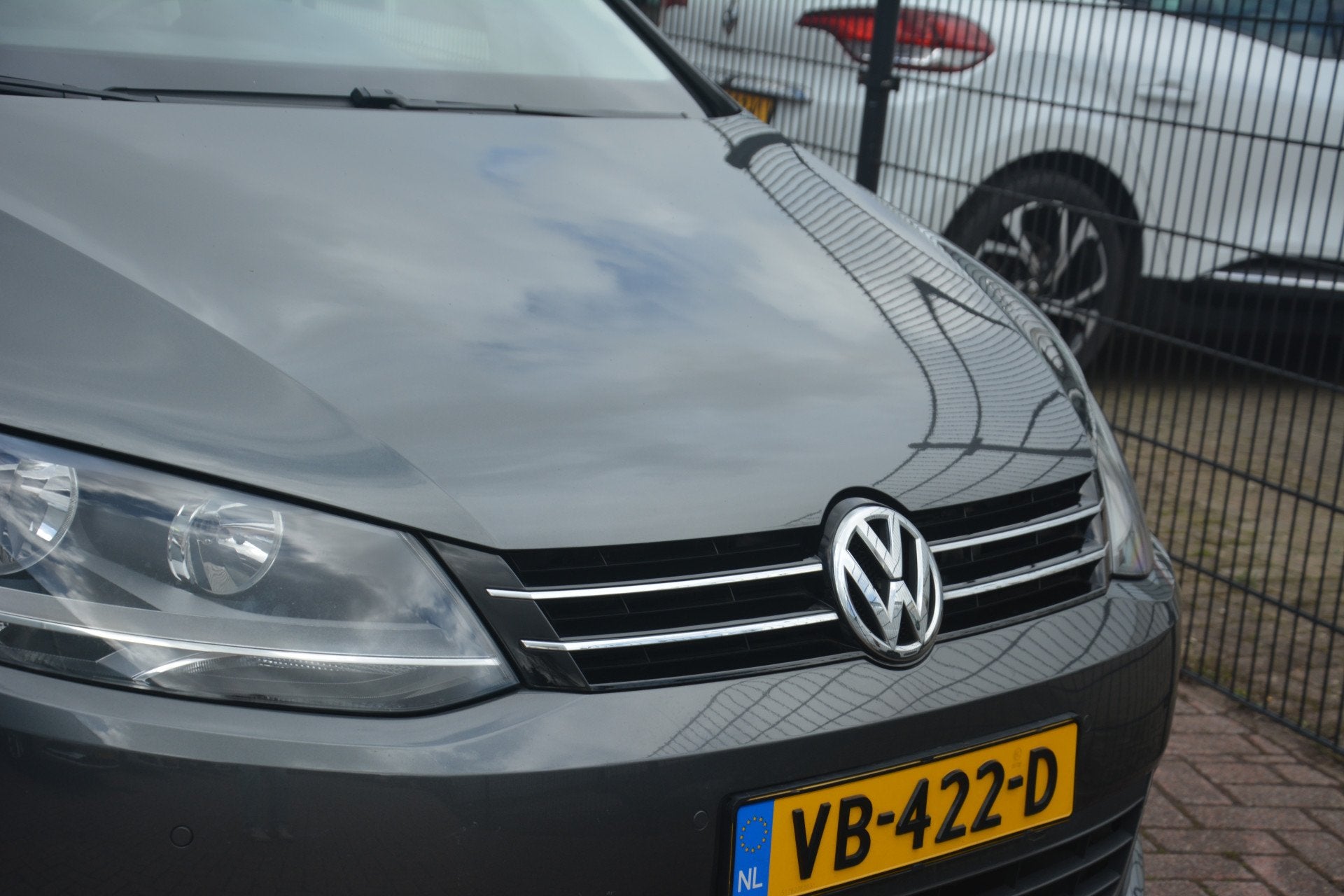 Volkswagen Sharan 2.0 TDI Highline BlueMotion | Navigatie |, Euro 5, Stof, Gebruikt, Zwart
