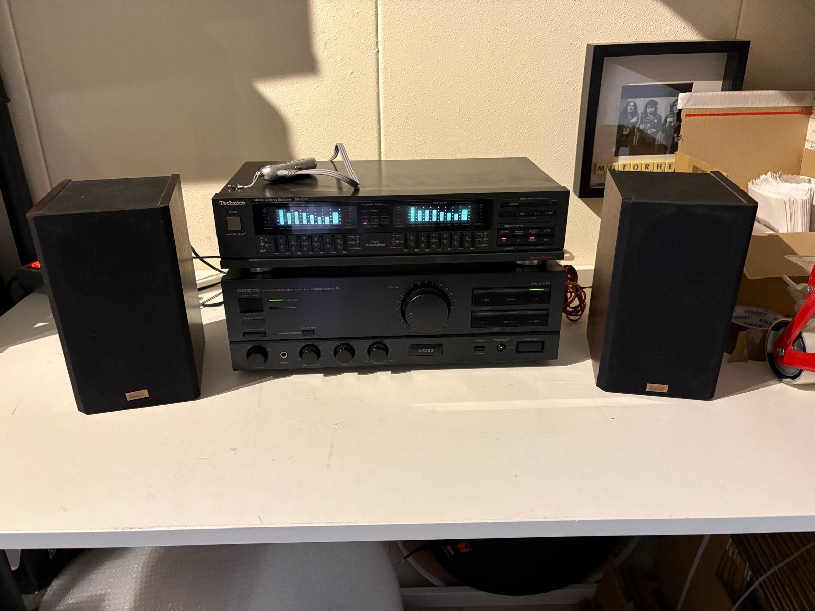 Technics Equalizer SH-8058, Audio, Tv en Foto, Stereo-sets, Overige merken, Gebruikt, Speakers, Losse componenten