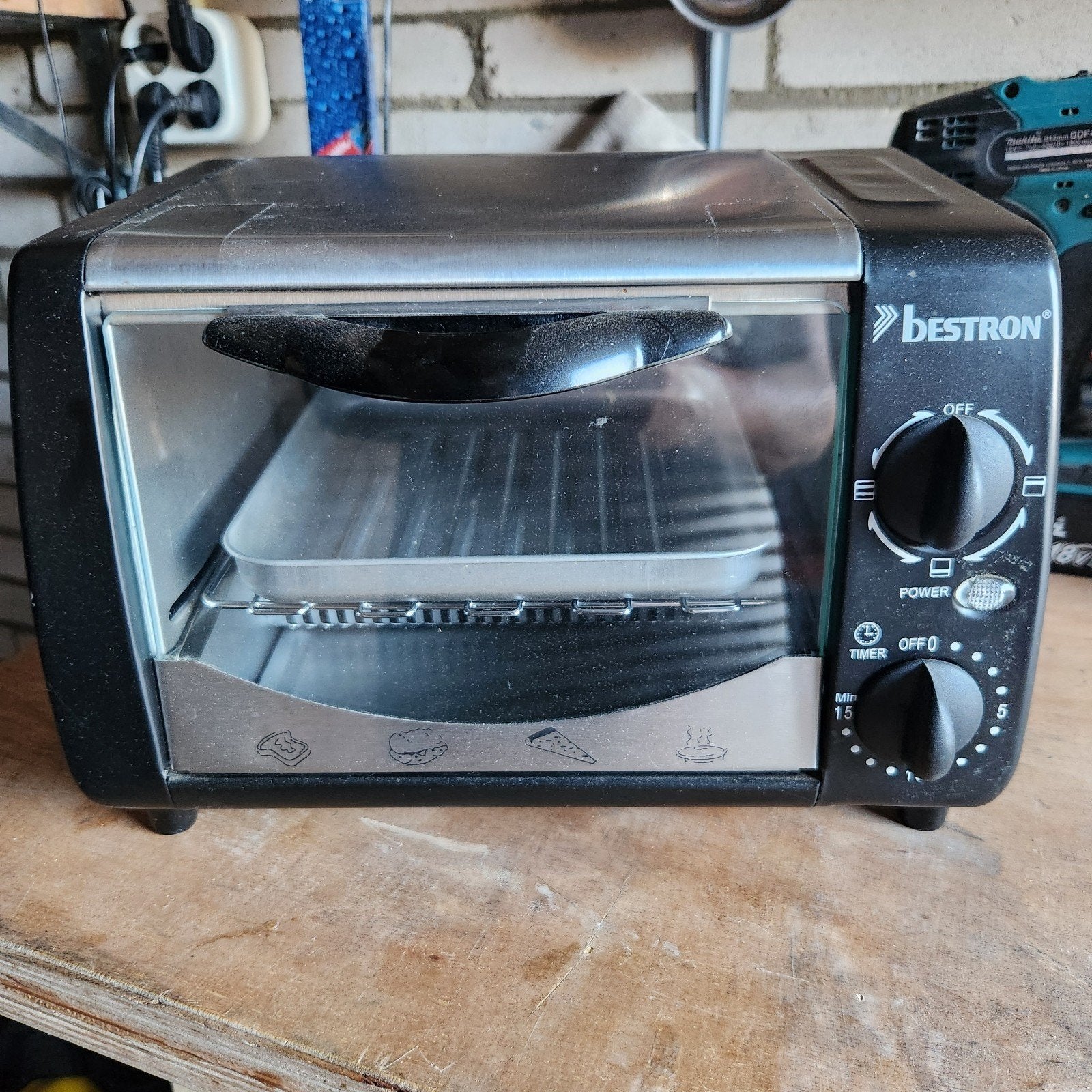 Bestron oventje Nieuw. voor camping boot etc, Witgoed en Apparatuur, Ovens, Ophalen, Nieuw, Minder dan 45 cm, Minder dan 45 cm