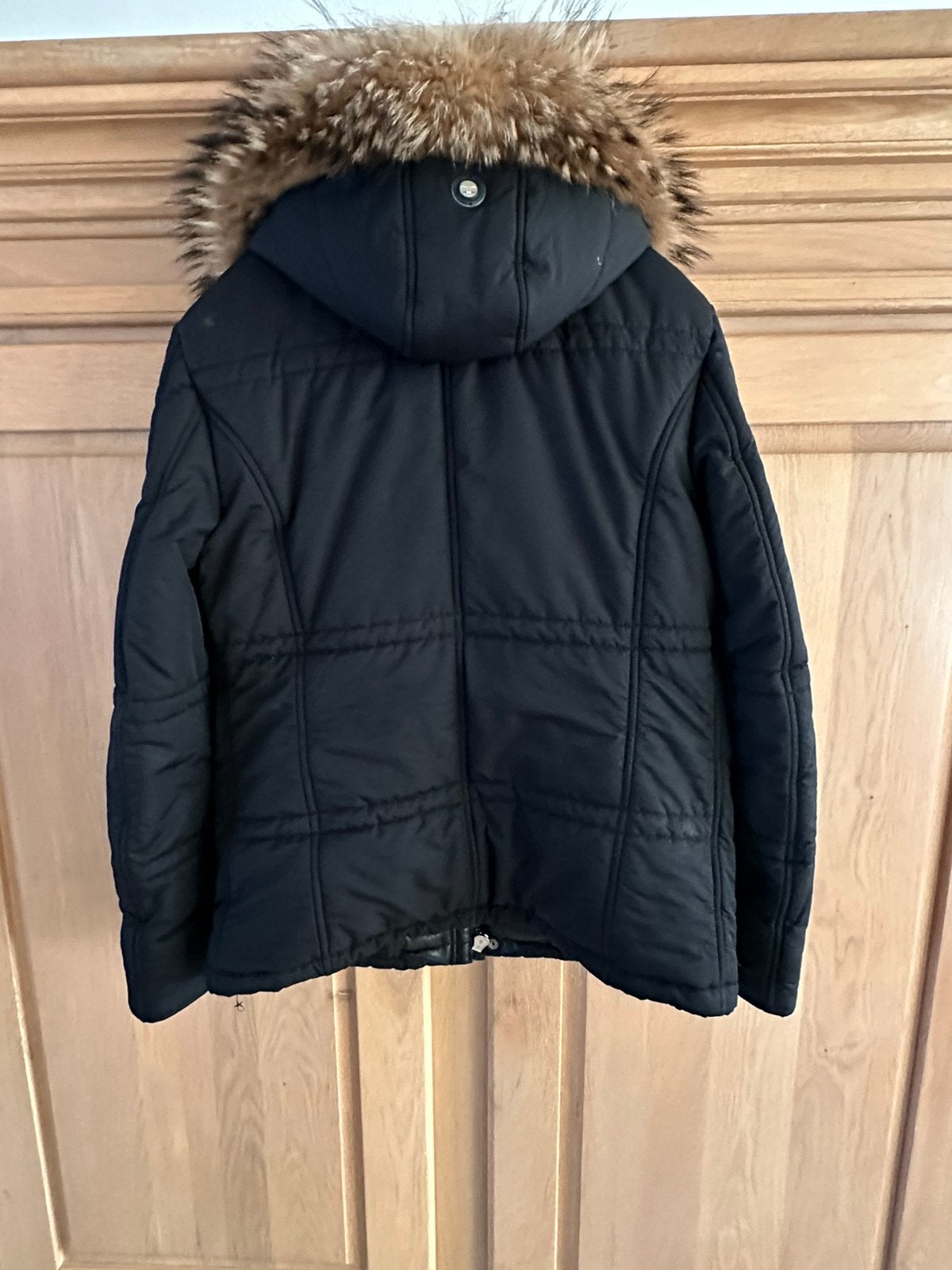 Jas, Kleding | Dames, Jassen | Winter, Ophalen of Verzenden, Gedragen, Zwart