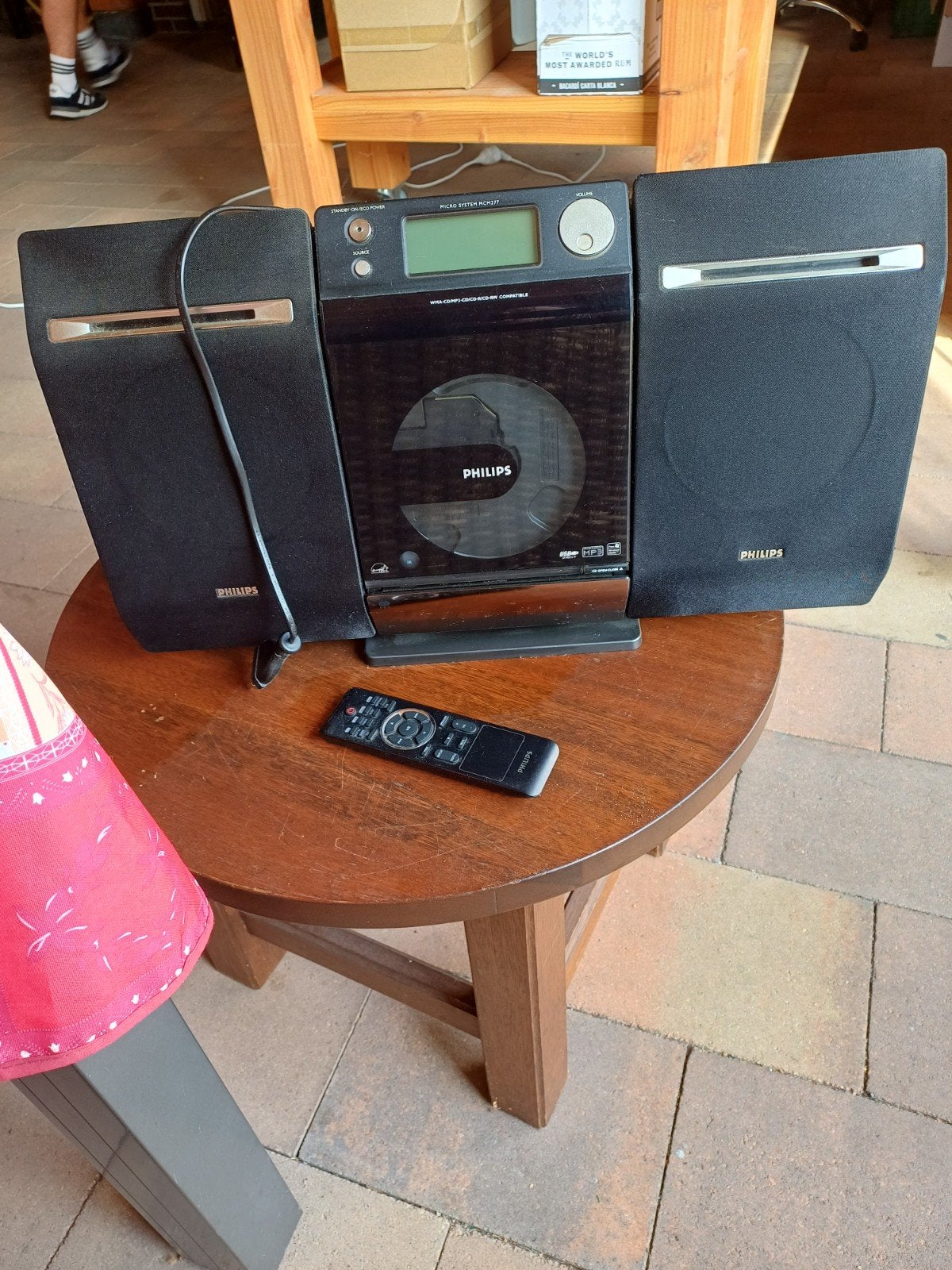 Philips, Ophalen of Verzenden, Zo goed als nieuw, Radio, Met cd-speler
