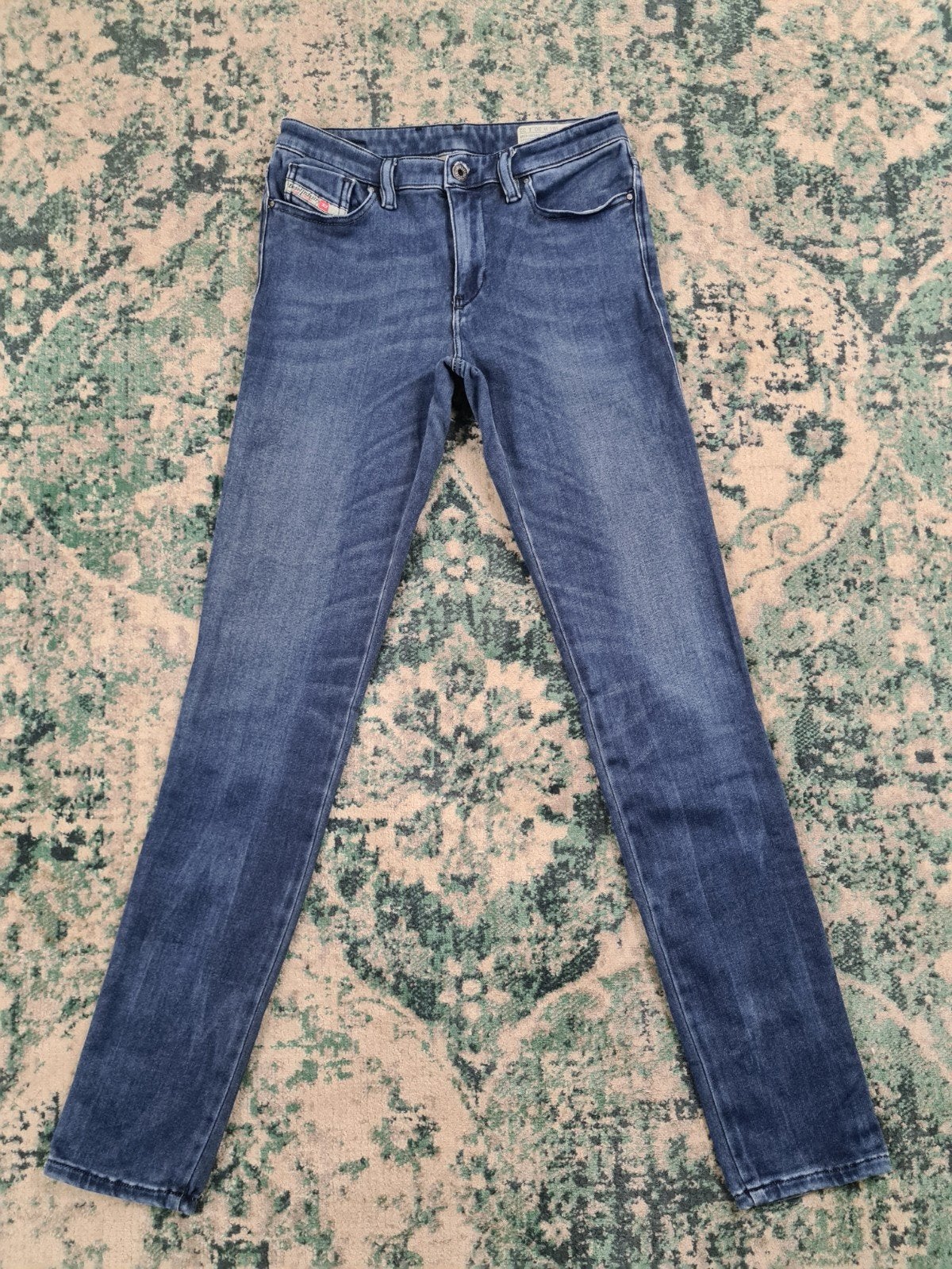 Diesel skinzee super slim skinny W30 L32 Dames Tulsi3032, Blauw, Ophalen of Verzenden, Zo goed als nieuw, Diesel
