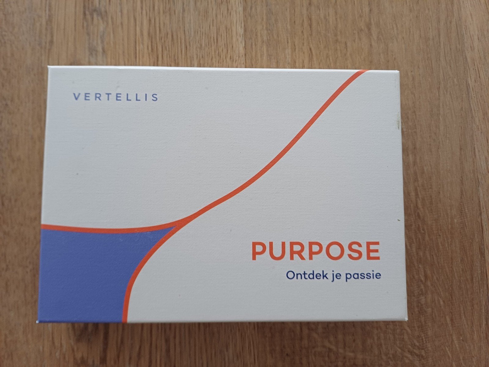 Purpose: Ontdek je passie - Vertellis kaartspel, Hobby en Vrije tijd, Gezelschapsspellen | Bordspellen, Een of twee spelers, Ophalen of Verzenden