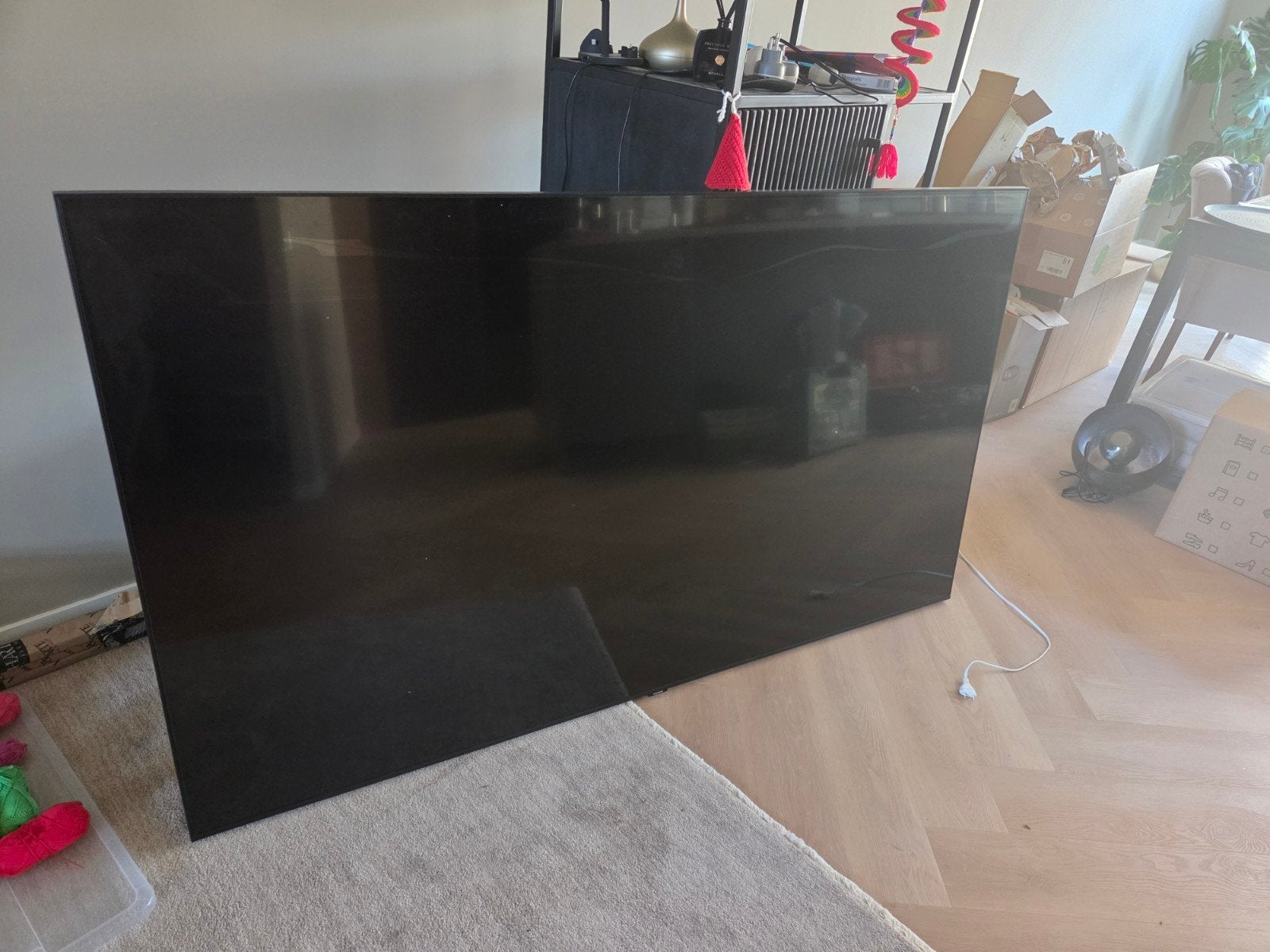 Samsung QE75Q60TAS 75 inch 4K QLED Smart TV – Defect scherm, Ophalen, 100 cm of meer, Samsung