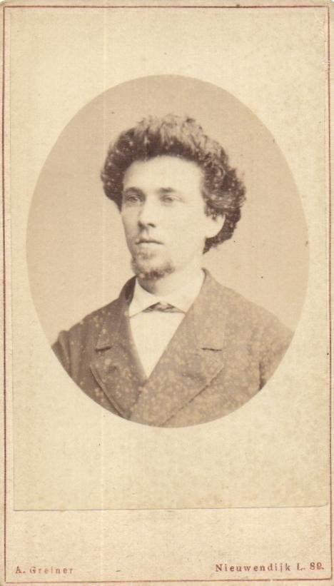 CDV- A.Greiner -Photograf - Amsterdam - oud, Gebruikt, Foto, Klederdracht, Ophalen of Verzenden