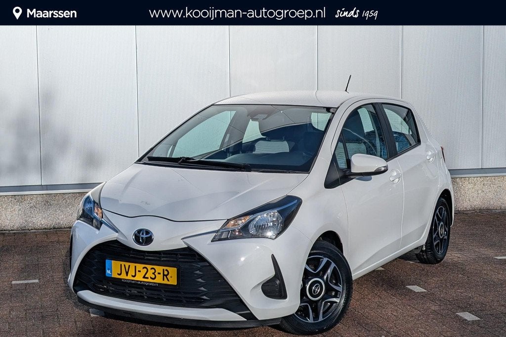 Toyota Yaris 1.5 VVT-i Design Red Achteruitrijcamera, Blueto, Auto's, Toyota, Bedrijf, Te koop, Yaris, ABS, Achteruitrijcamera