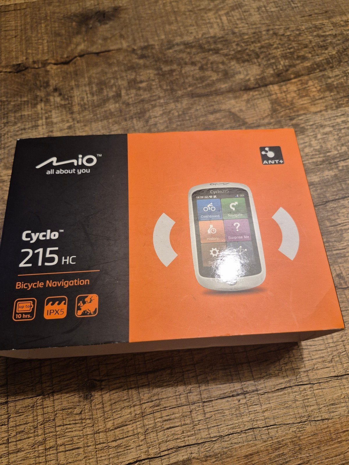 Mio Cyclo 215 HC Fietsnavigatie, Ophalen of Verzenden, Cadanssensor, Gebruikt