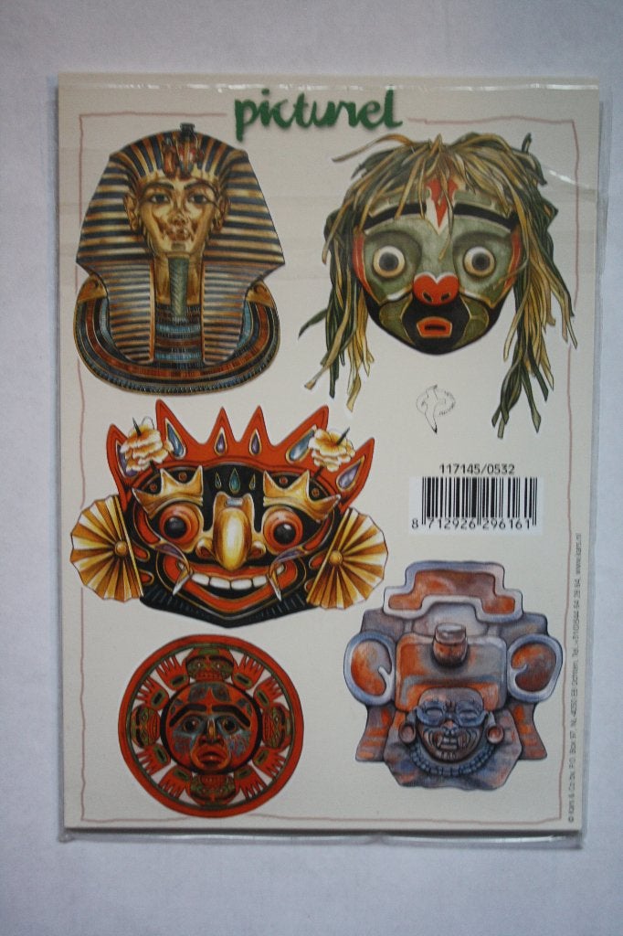 29 st. A5 knipvellen A5 3D picturel 9998, Ophalen of Verzenden, Nieuw, Overige thema's, Knipvel