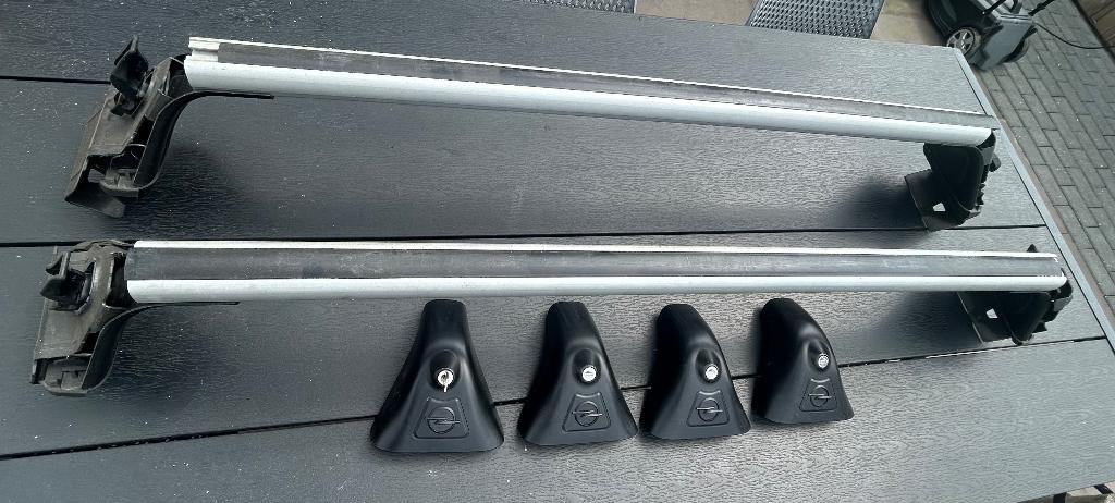 Dakdragers (complete set) Opel, Auto diversen, Dakdragers, Gebruikt, Ophalen