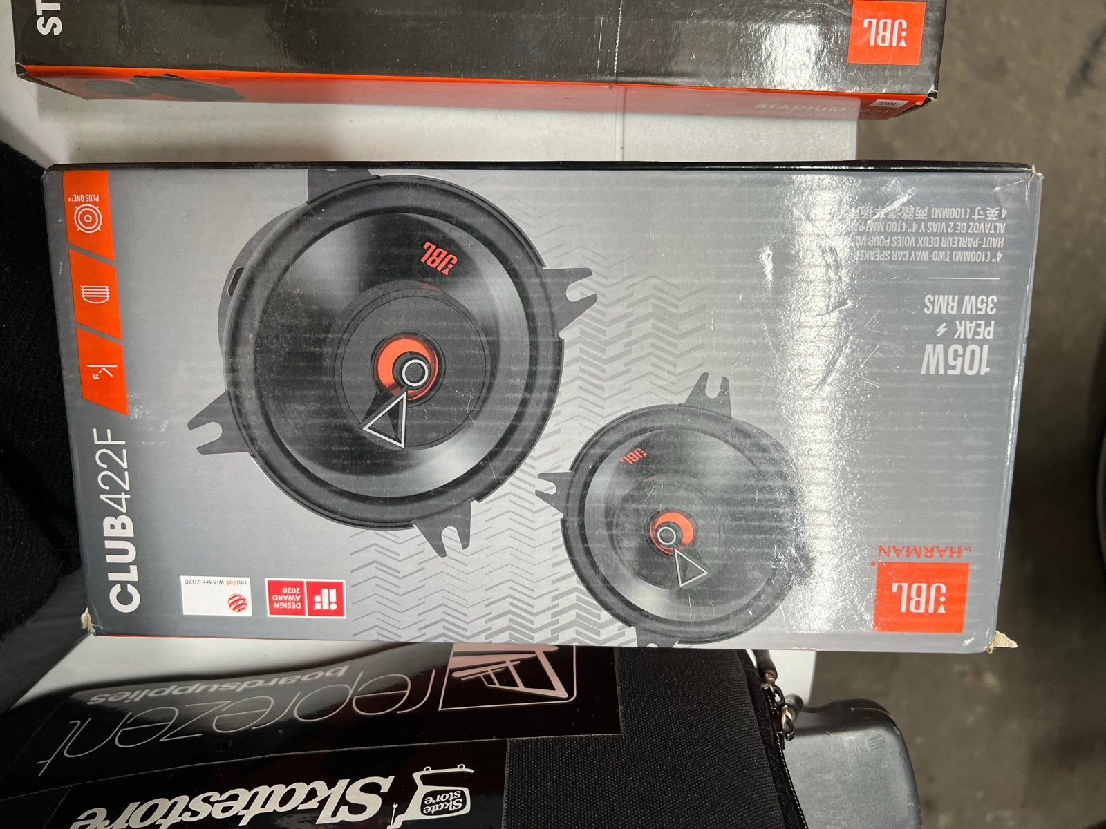 JBL Club 422F 105W Peak 35W RMS Auto Luidsprekers, Ophalen, Nieuw