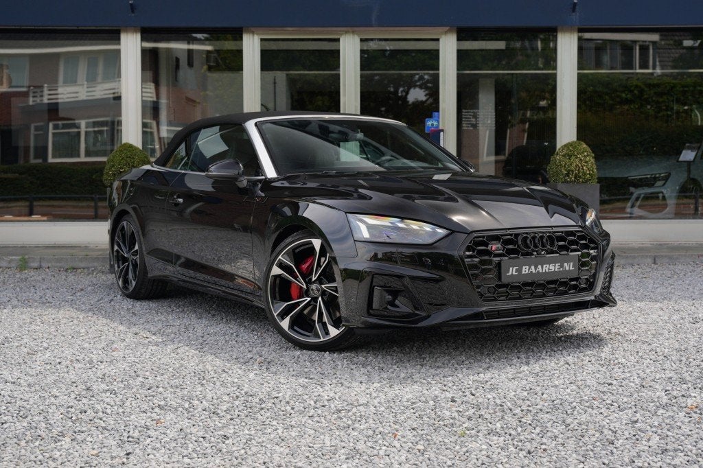 Audi S5 Cabrio 3.0 TFSI QUATTRO COMPETITION/HUD/MATRIX/B&O/C, Auto's, Audi, Gebruikt, 2995 cc, 4 stoelen, Zwart