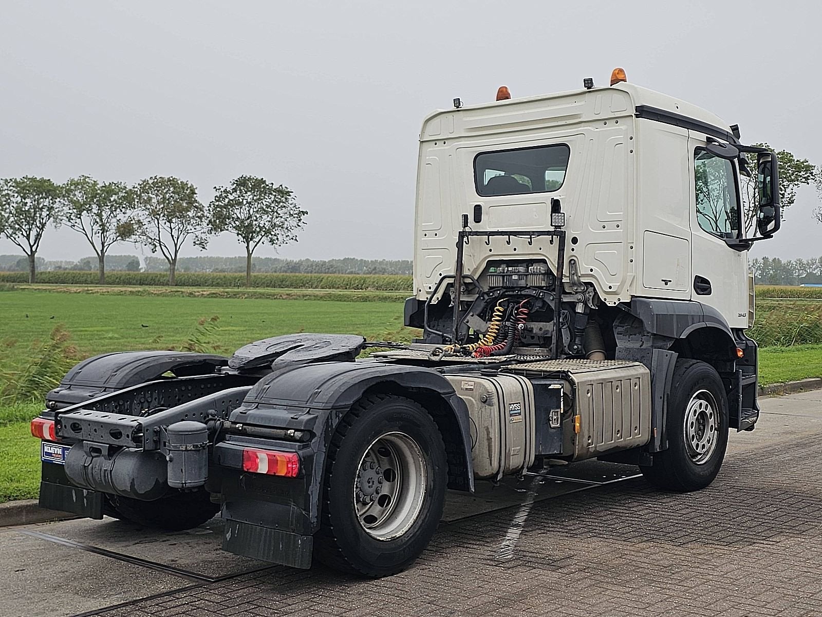 MERCEDES-BENZ AROCS 1843 435tkm, Automaat, Euro 6, 428 pk, Wit