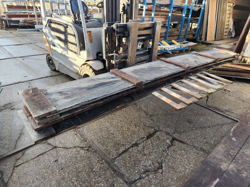 2615 - Beschoeiingsplanken, Ophalen, Gebruikt, 250 cm of meer, Overige typen