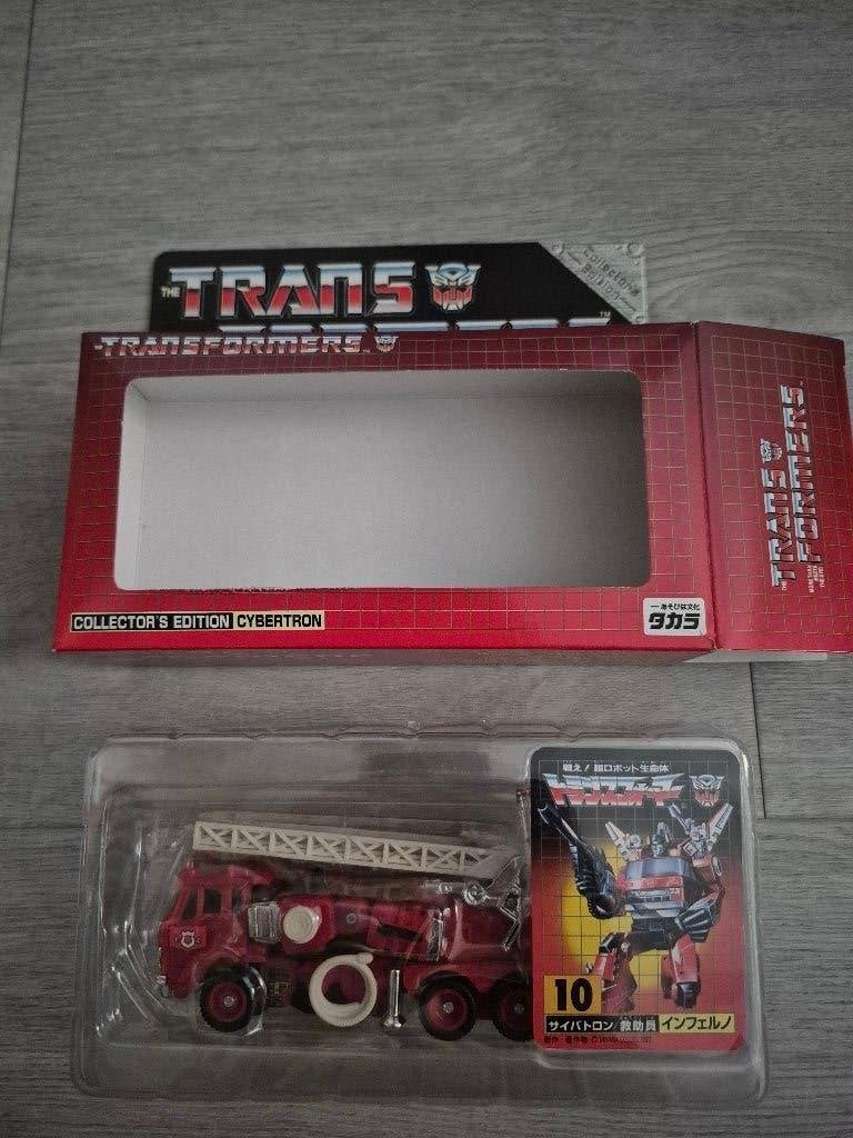 Transformers Takara e-Hobby 10 Inferno collector's edition, Overige generaties, Ophalen of Verzenden