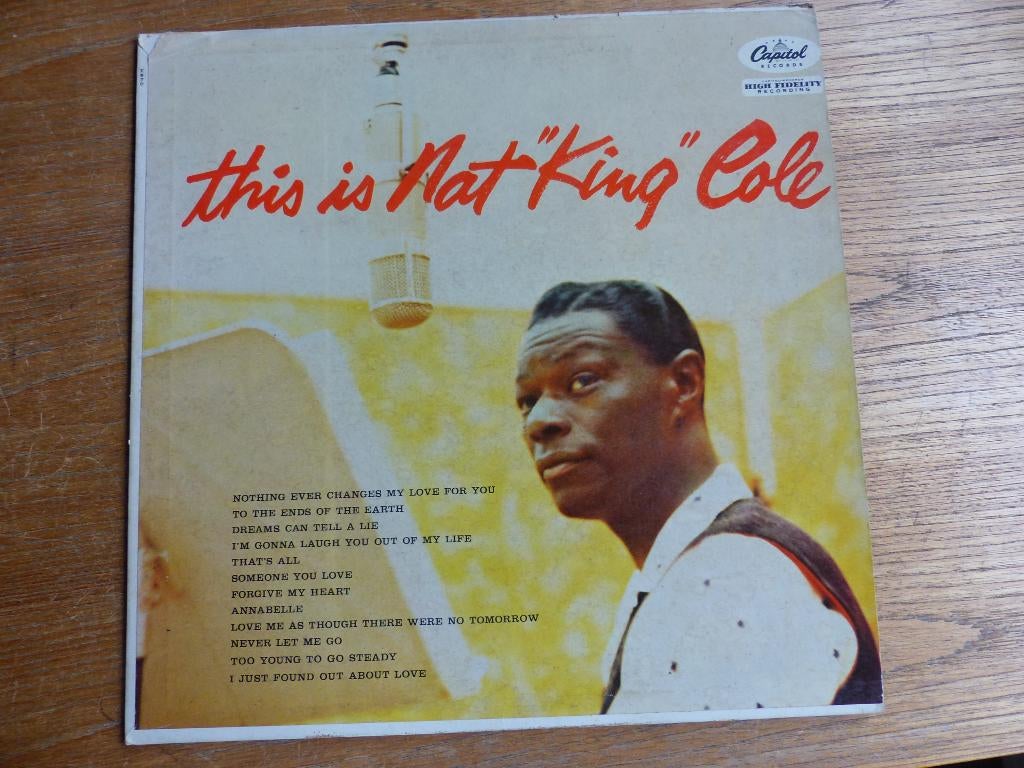 Nat King Cole – This Is Nat "King" Cole, Ophalen of Verzenden, Gebruikt, 12 inch