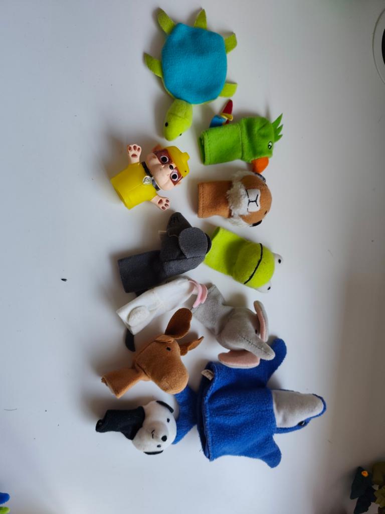 Vingers poppetjes, Ophalen, Overige typen