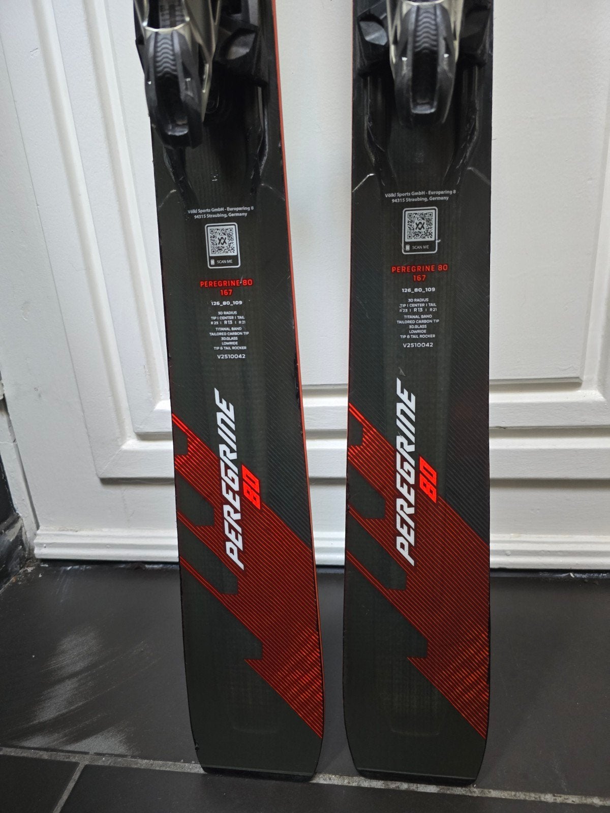 167cm 25/26 VOLKL PEREGRINE 80 1000€ ALL MOUNTAIN GEVORDERDE, Overige merken, 160 tot 180 cm, Ophalen of Verzenden, Zo goed als nieuw