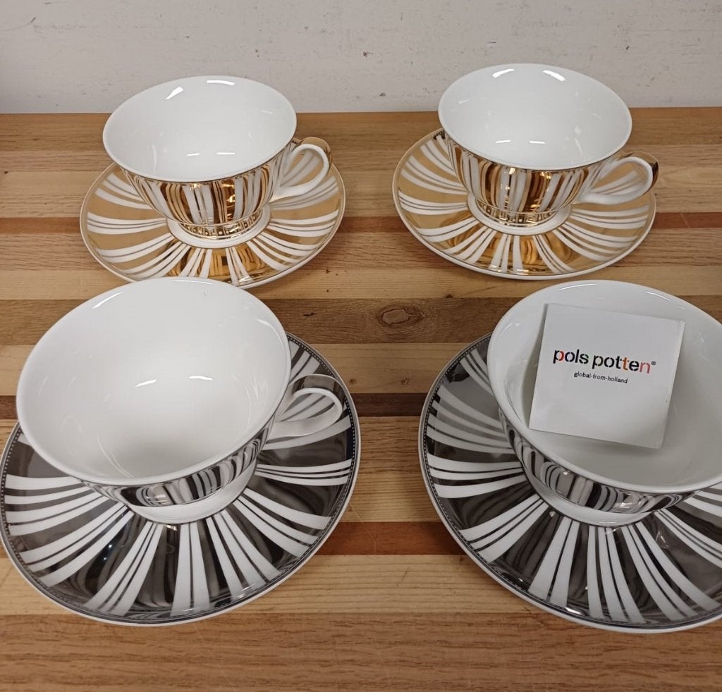 Pols Potten thee servies - in doos, Huis en Inrichting, Overige merken, Ophalen of Verzenden, Zo goed als nieuw, Overige stijlen
