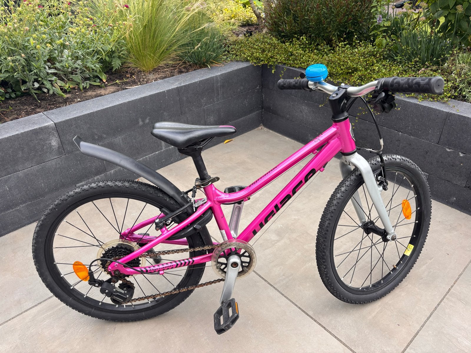 Roze mountainbike kinderfiets 20 inch - Zo goed als nieuw, Ophalen, Zo goed als nieuw, Velgrem, 16 tot 20 inch