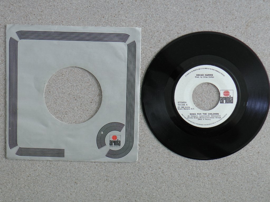 Oscar Harris - Song for the children VINYL SINGLE, Ophalen of Verzenden, Gebruikt, 7 inch, Pop